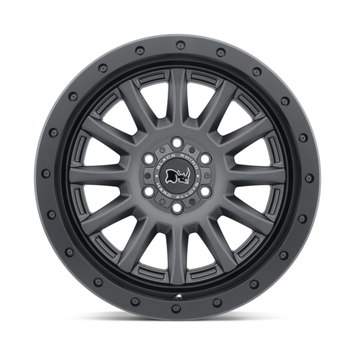 Black Rhino DUGGER alloy wheel Gun Black W/ Black Rock Guard 9.0x20 ET10 6x135 - view 3