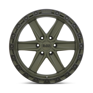 Black Rhino HENDERSON alloy wheel Olive Drab Green W/ Black Ring 9.0x17 ET0 6x135 - view 2