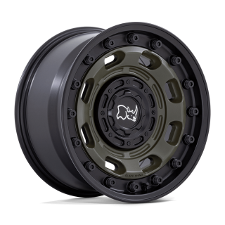 Black Rhino ATLAS alloy wheel Olive Drab Green With Black Lip 8.5x17 ET-10 6x139.7