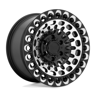 Black Rhino LABYRINTH alloy wheel Gloss Black With Machined Face & Milling 9.5x17 ET12 6x135