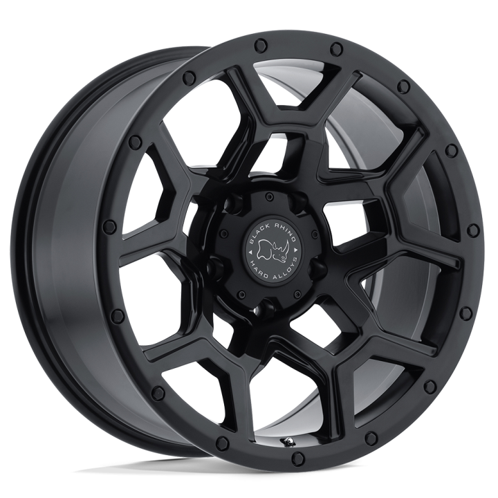 Black Rhino OVERLAND alloy wheel Matte Black 9.5x20 ET6 6x135