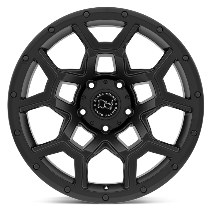 Black Rhino OVERLAND alloy wheel Matte Black 9.5x20 ET6 6x135 - view 2