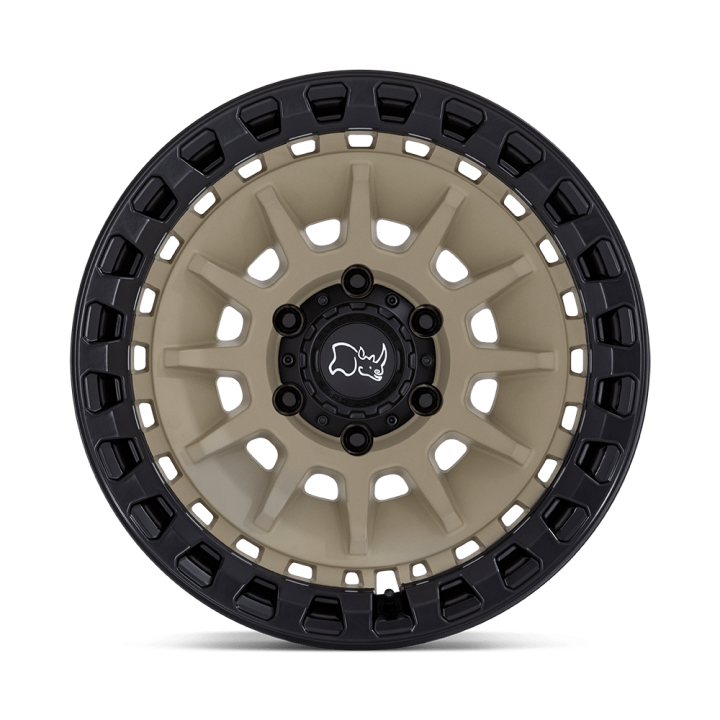 Black Rhino BARRAGE alloy wheel Desert Sand On Matte Black 9.0x18 ET0 6x135 - view 2