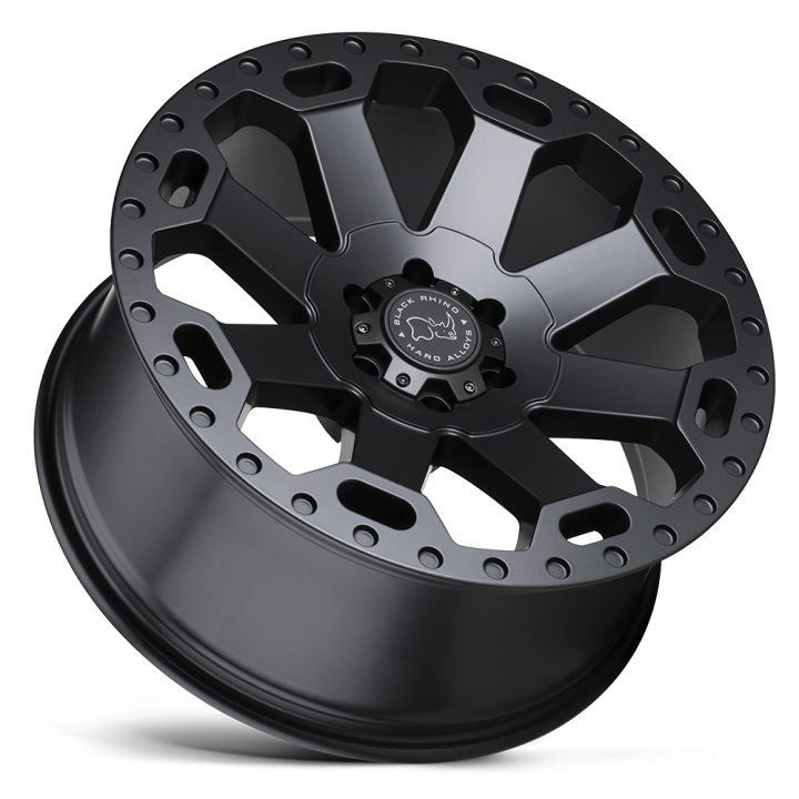 Black Rhino WARLORD alloy wheel Matte Gunmetal 9.0x18 ET12 8x165.1 - view 3