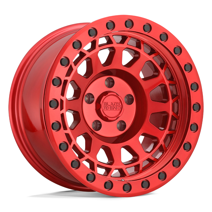 Black Rhino PRIMM alloy wheel Candy Red With Black Bolts 9.5x18 ET-12 6x139.7