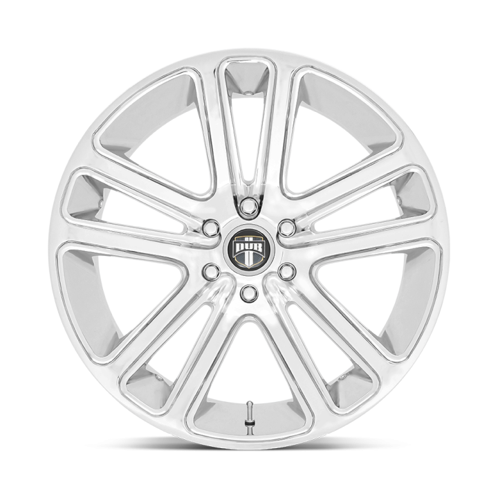 DUB FLEX alloy wheel Chrome 10.0x26 ET30 6x135 - view 2