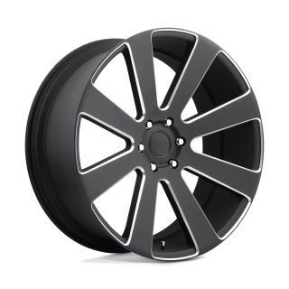 DUB 8-BALL alloy wheel Matte Black Milled 10.0x24 ET30 6x135