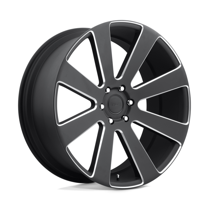 DUB 8-BALL alloy wheel Matte Black Milled 10.0x24 ET30 6x135
