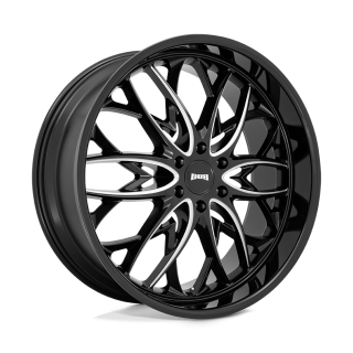 DUB OG alloy wheel Gloss Black Milled 10.0x26 ET30 6x135