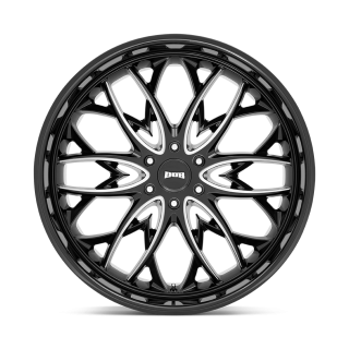 DUB OG alloy wheel Gloss Black Milled 10.0x26 ET30 6x135 - view 2