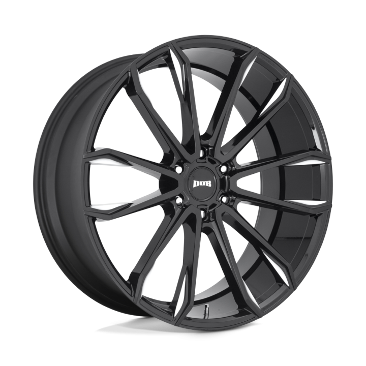 DUB CLOUT alloy wheel Gloss Black Milled 10.0x24 ET30 6x135