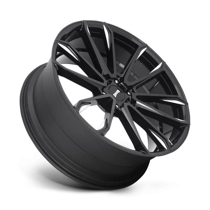 DUB CLOUT alloy wheel Gloss Black Milled 10.0x24 ET30 6x135 - view 2