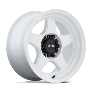 KMC LOBO alloy wheel Gloss White 8.5x17 ET-10 6x120