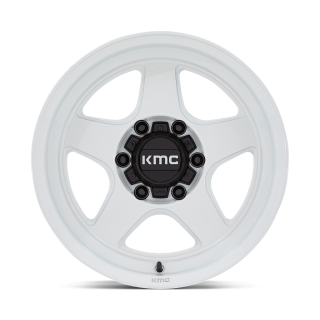 KMC LOBO alloy wheel Gloss White 8.5x17 ET-10 6x120 - view 2