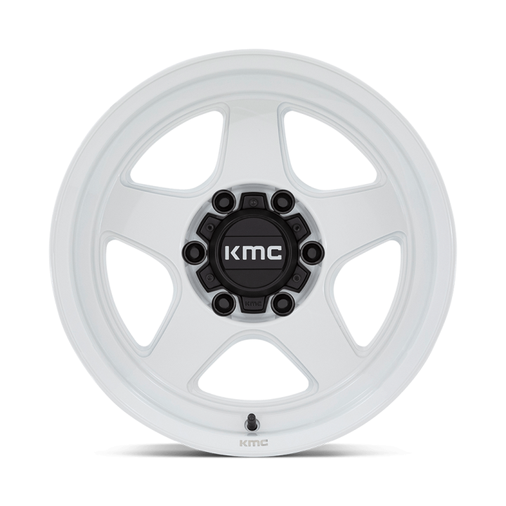 KMC LOBO alloy wheel Gloss White 8.5x17 ET-10 6x120 - view 2