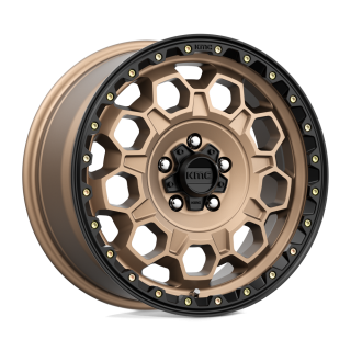 KMC TREK alloy wheel Matte Bronze With Black Lip 8.0x17 ET35 5x114.3