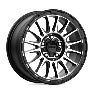 KMC IMPACT alloy wheel Satin Black Machined 8.0x16 ET0 5x150