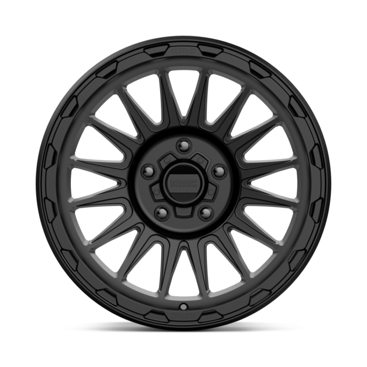 KMC IMPACT alloy wheel Satin Black 9.0x18 ET18 5x150 - view 3