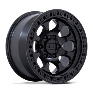KMC RIOT SBL alloy wheel Satin Black 9.0x18 ET18 6x114.3