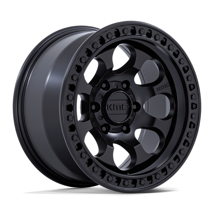 KMC RIOT SBL alloy wheel Satin Black 9.0x18 ET18 6x114.3