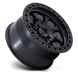 KMC RIOT SBL alloy wheel Satin Black 9.0x18 ET18 6x114.3 - view 2