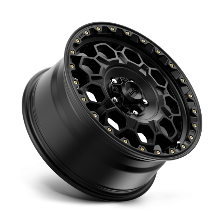 KMC TREK alloy wheel Satin Black 8.0x17 ET20 6x114.3 - view 2