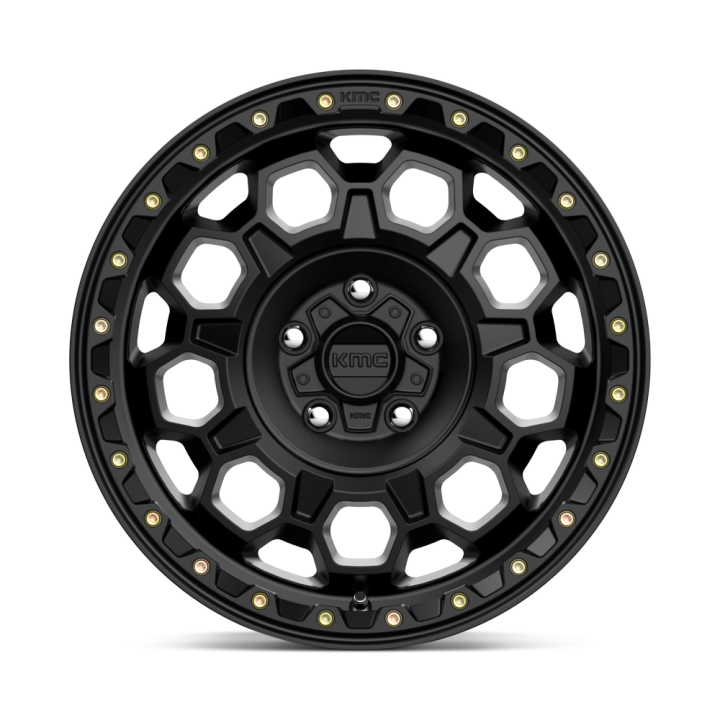 KMC TREK alloy wheel Satin Black 8.0x17 ET20 6x114.3 - view 3