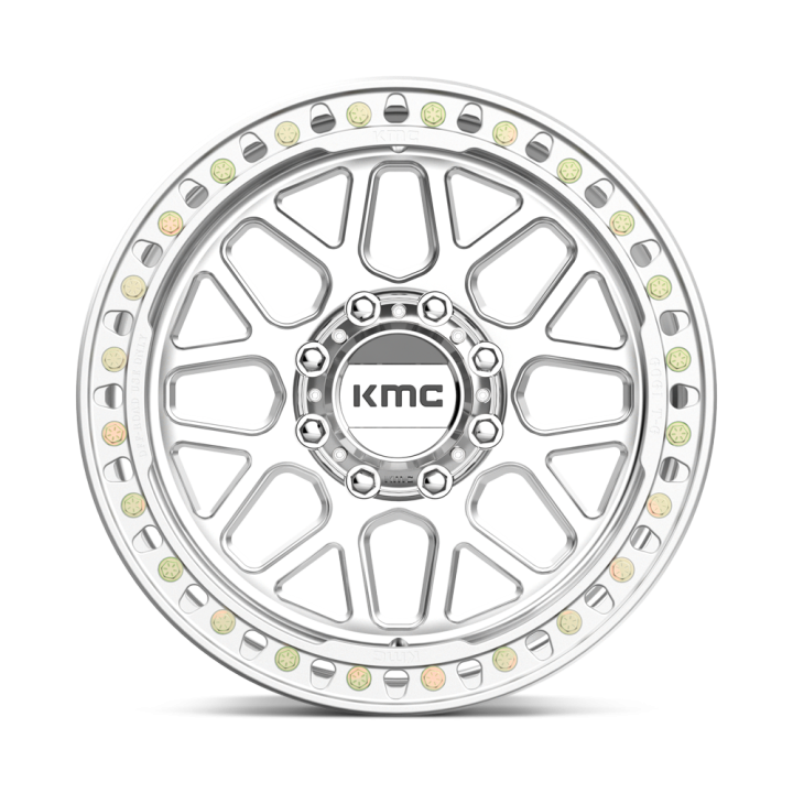 KMC GRENADE CRAWL BEADLOCK alloy wheel Machined 10.0x20 ET-48 8x165.1 - view 2