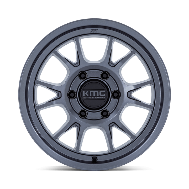 KMC RANGE alloy wheel Matte Anthracite 8.5x17 ET-10 6x139.7 - view 3