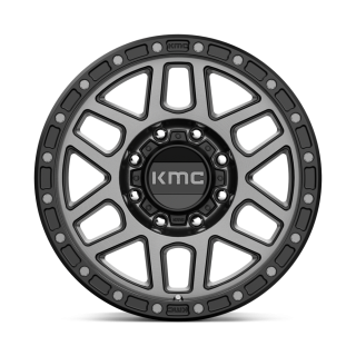 KMC KM544 MESA alloy wheel Satin Black W/ Gray Tint 9.0x18 ET18 8x180 - view 2