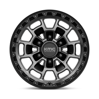 KMC SUMMIT alloy wheel Satin Black With Gray Tint 8.0x16 ET0 6x139.7 - view 2