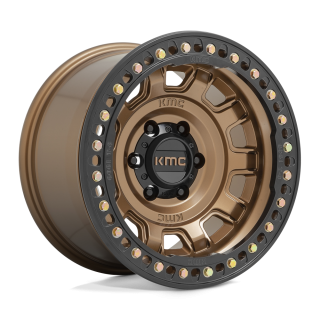 KMC TANK BEADLOCK alloy wheel Matte Bronze 9.0x17 ET-15 6x139.7