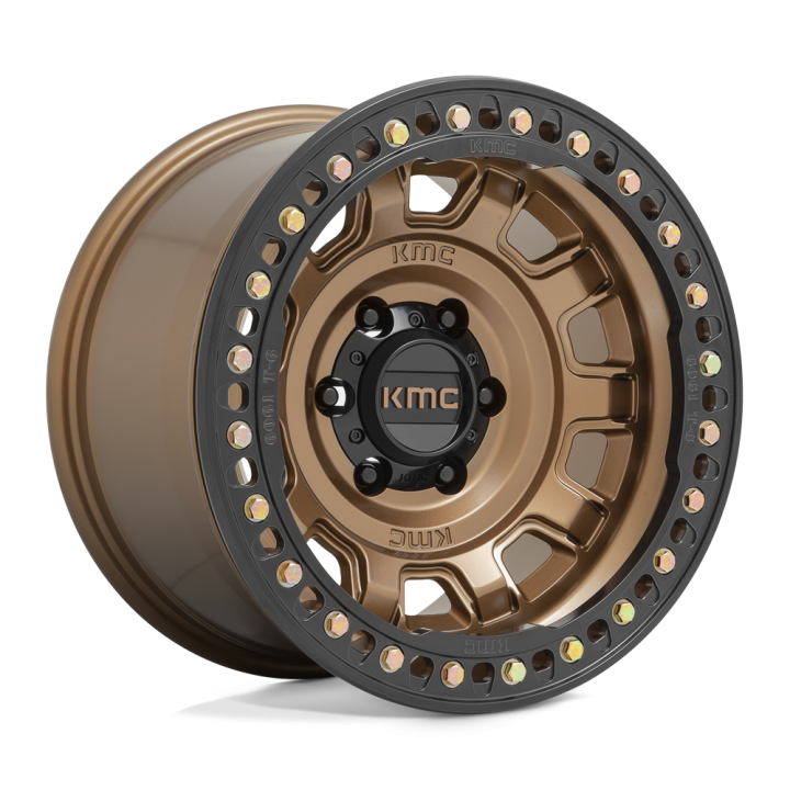 KMC TANK BEADLOCK alloy wheel Matte Bronze 9.0x17 ET-15 6x139.7