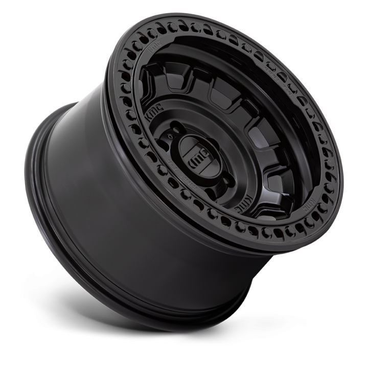KMC TANK BEADLOCK alloy wheel Satin Black 9.0x17 ET-38 6x139.7 - view 2