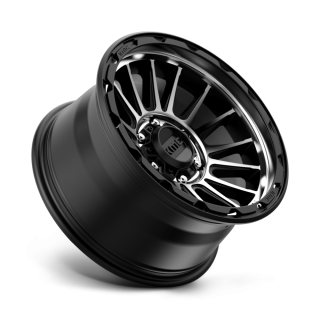 KMC IMPACT alloy wheel Satin Black Machined 9.0x17 ET-12 6x139.7 - view 2