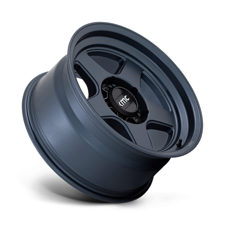 KMC LOBO alloy wheel Metallic Blue 8.5x17 ET-10 6x139.7 - view 2