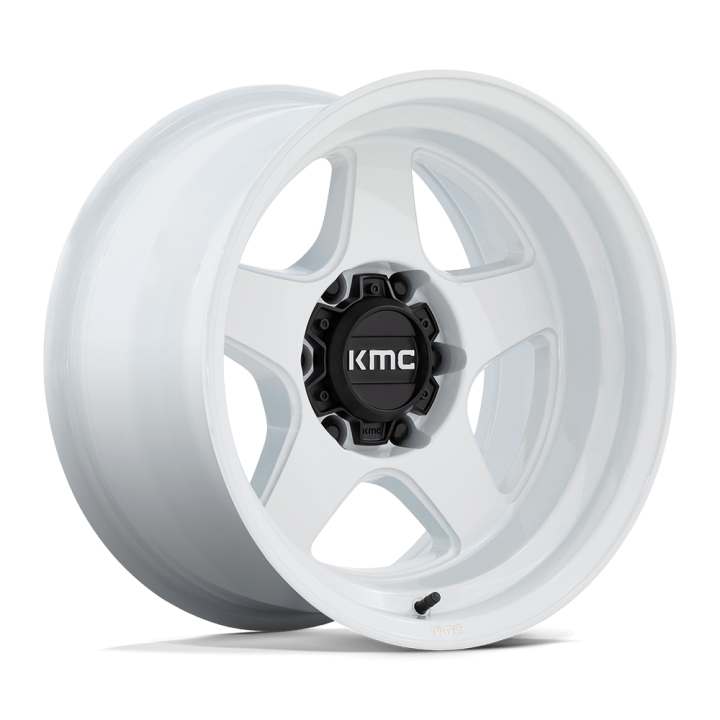 KMC LOBO alloy wheel Gloss White 9.0x17 ET-38 6x139.7