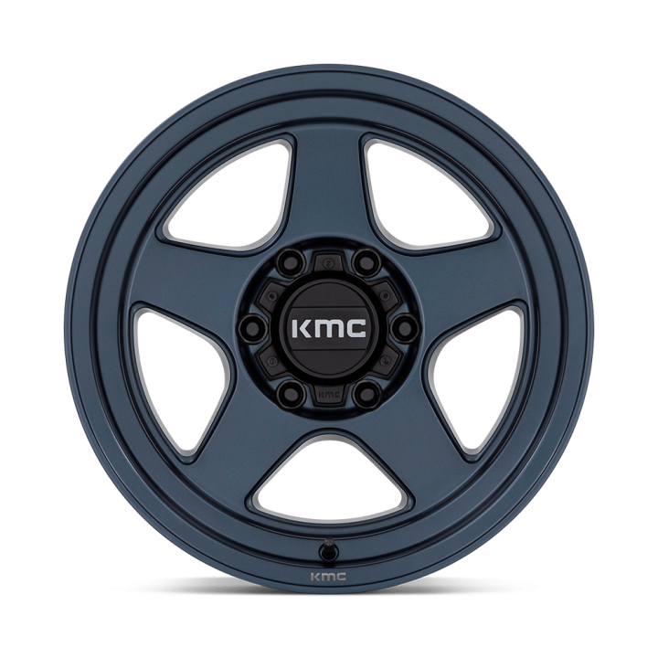 KMC LOBO alloy wheel Metallic Blue 8.5x17 ET-10 6x139.7 - view 3