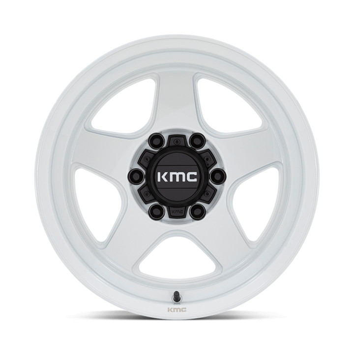 KMC LOBO alloy wheel Gloss White 9.0x17 ET-38 6x139.7 - view 2