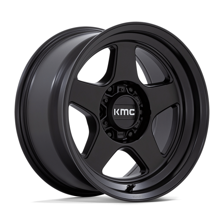 KMC LOBO alloy wheel Matte Black 8.5x17 ET-10 6x139.7