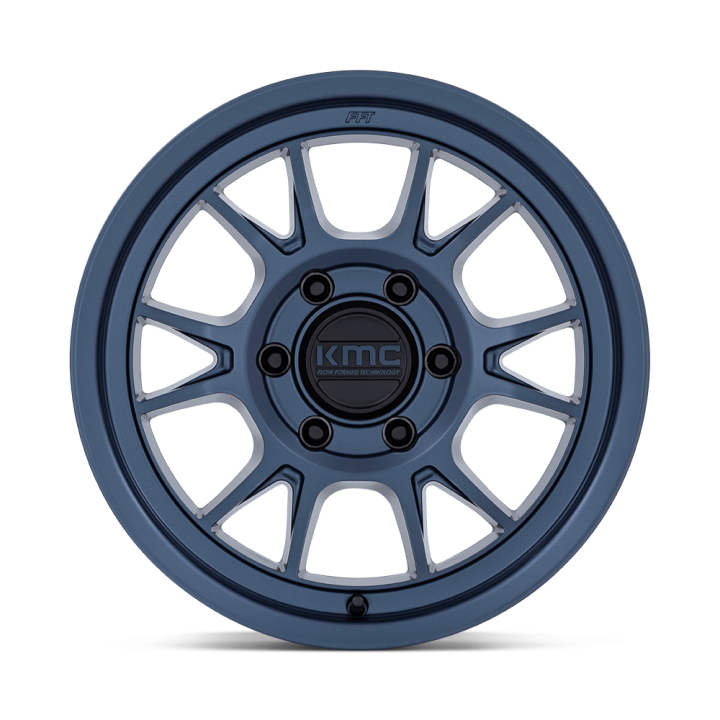 KMC RANGE alloy wheel Metallic Blue 8.5x17 ET-10 6x139.7 - view 2