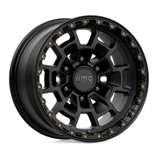 KMC SUMMIT alloy wheel Satin Black 8.0x16 ET0 6x139.7