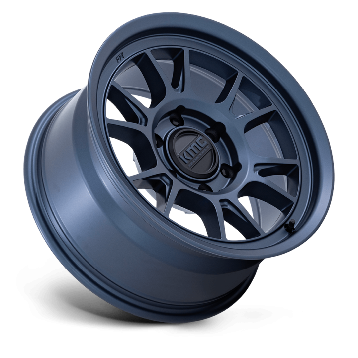 KMC RANGE alloy wheel Metallic Blue 8.5x17 ET-10 6x139.7 - view 3