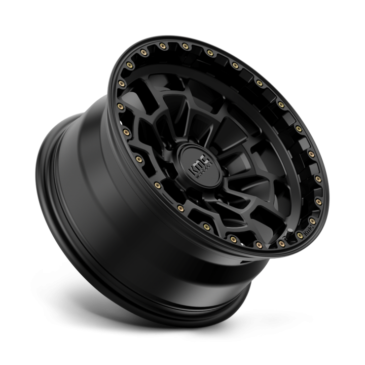 KMC SUMMIT alloy wheel Satin Black 8.0x16 ET0 6x139.7 - view 3