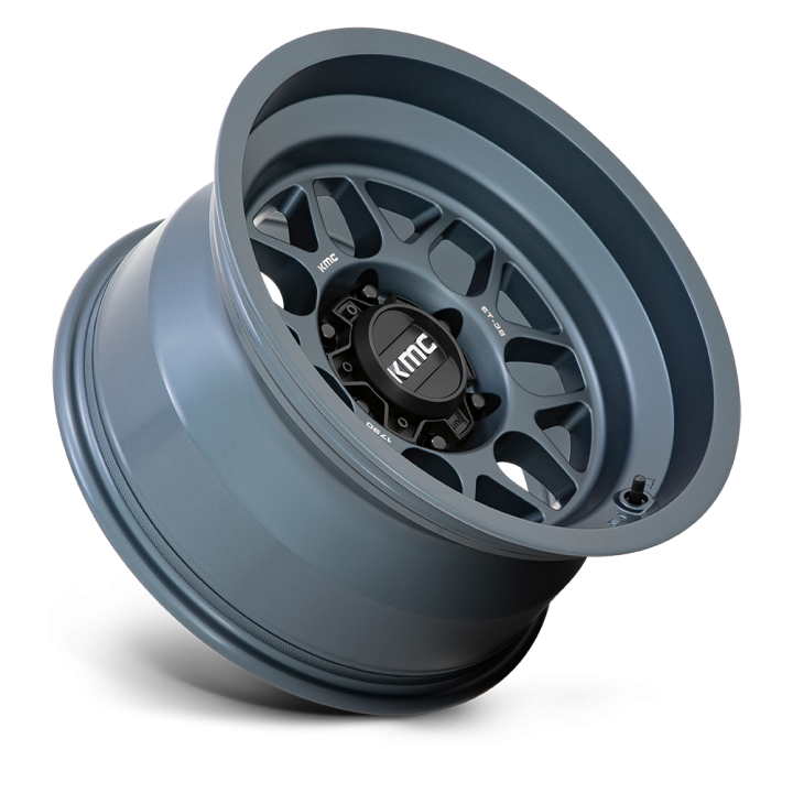 KMC TERRA alloy wheel Metallic Blue 9.0x17 ET-38 6x139.7 - view 3
