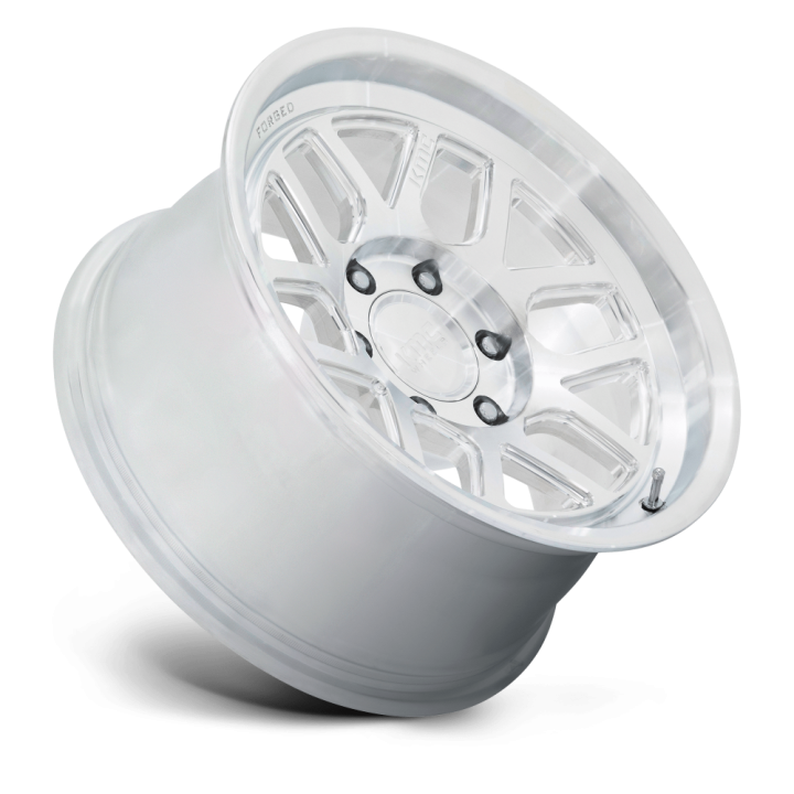 KMC MESA FORGED MONOBLOCK alloy wheel Raw Machined 8.5x17 ET-10 6x139.7 - view 2