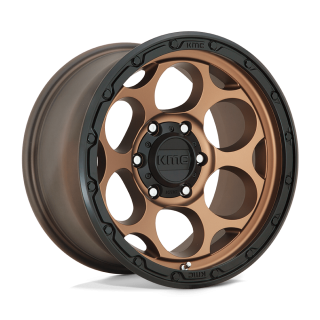 KMC DIRTY HARRY alloy wheel Matte Bronze With Black Lip 9.0x17 ET-12 6x139.7