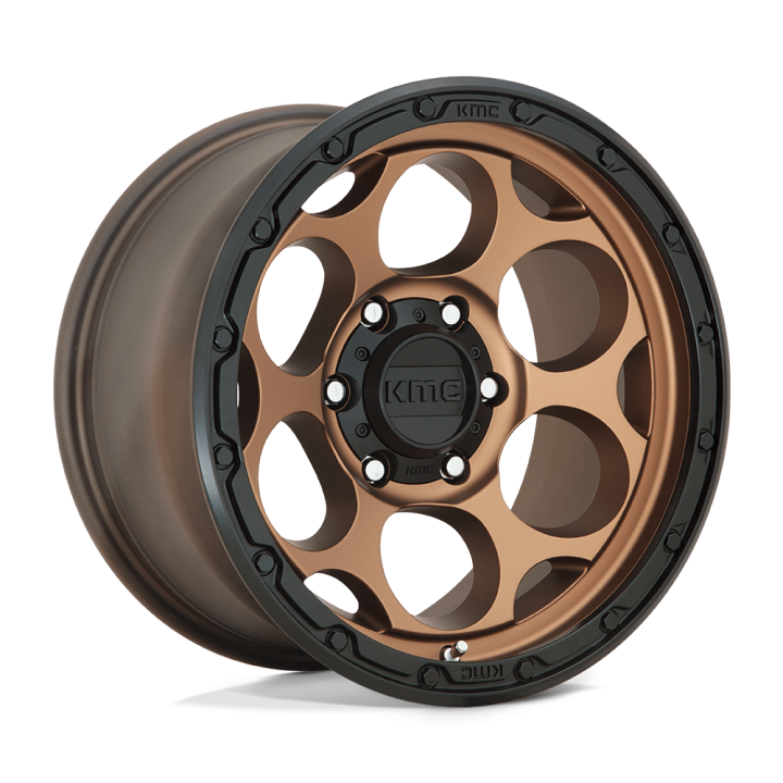 KMC DIRTY HARRY alloy wheel Matte Bronze With Black Lip 9.0x17 ET-12 6x139.7