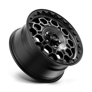 KMC TREK alloy wheel Satin Black With Gray Tint 8.0x17 ET20 6x139.7 - view 2