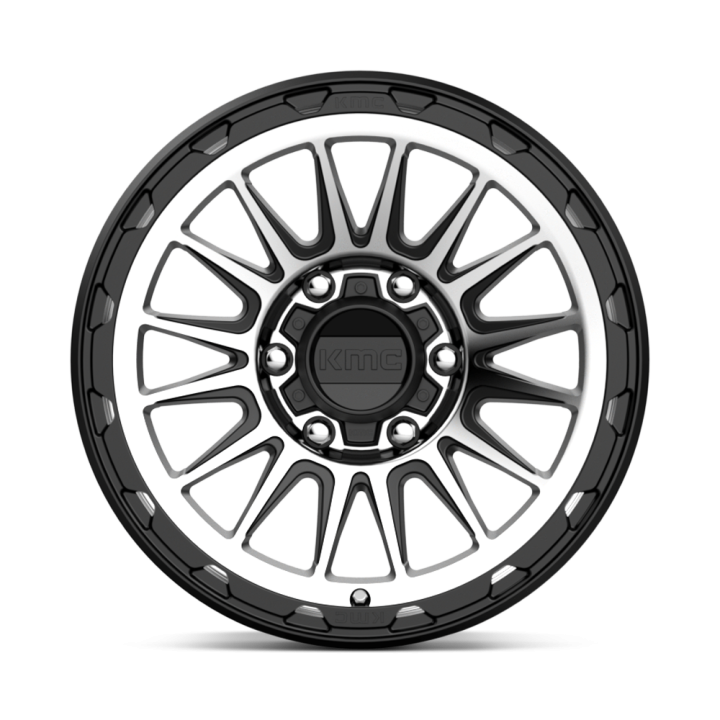 KMC IMPACT alloy wheel Satin Black Machined 9.0x17 ET18 6x139.7 - view 3